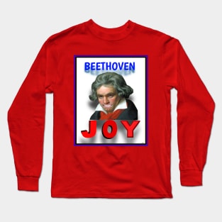 JOY OH JOY BEETHOVEN GUY Long Sleeve T-Shirt